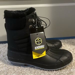 KHOMBU Faux Fur Winter Snow Boots NWT